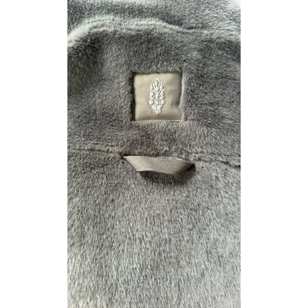 Free People Movement Alpine Faux Fur Half Zip Pullover Brown Size L NWT $198 - Picture 16 of 16